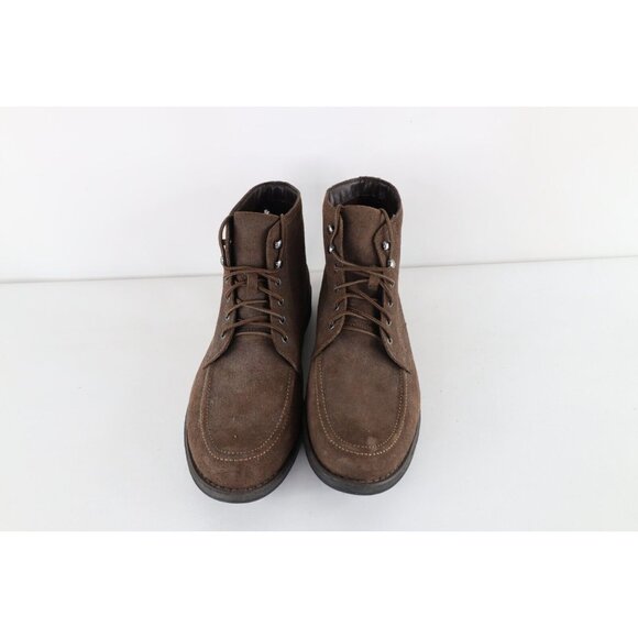 Vintage Eastland Mens Size 13 D Suede Leather Ankle Chukkas Chukka Boots Brown main image 6